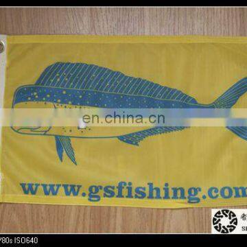 Fish Flag , Printed Advertising Flags