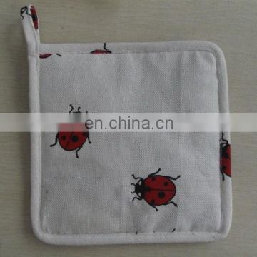 printing oven mitts ,glove,tea towel with hook 3pcs sets customized