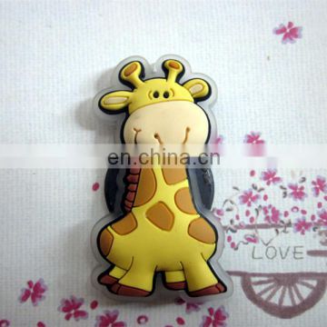 Lovely giraffe rubber fridge magnet, fridge magnet photo frame