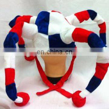 wholesale country flag color crazy fan hat