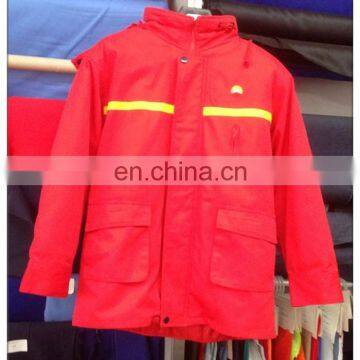 Winter antistatic windproof uniform jacket