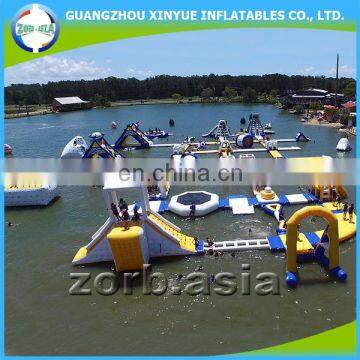 2017 Giant water entertainment aqua fun inflatable water park for adult