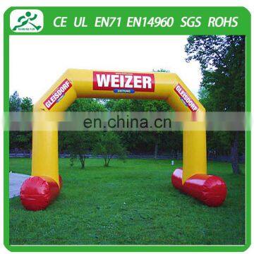 Popular inflatable racing arch/inflatable advertising arch/led inflatable arch for sale