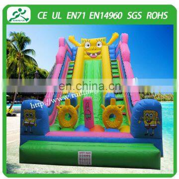 2015 hot giant inflatable slide for kids and adults, cheap inflatable fun city, inflatable jumpers castle slide china