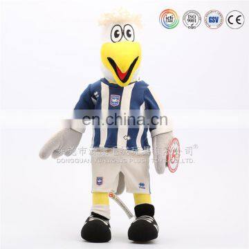 OEM custom soft plush mascot toy for giveaway