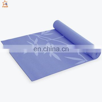 waterproof bamboo printing yoga fitness mat PVC mat wholesale mat for yoga