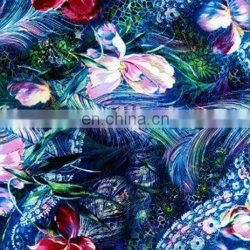 polyester 68*68D 90g/m polyester taffeta lining fabric textile digital printed polyester fabric textile