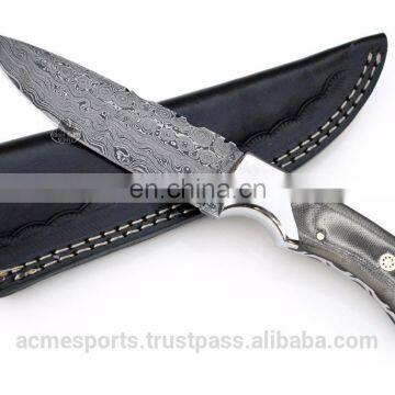 Damascus knifes - Custom Handmade Damascus Steel Karambit Knife, Bone Handle with Brass Bolsters