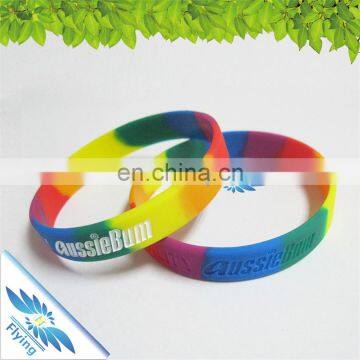 Beautiful Rubber Silicone Bracelet for Cheap Custom Sale