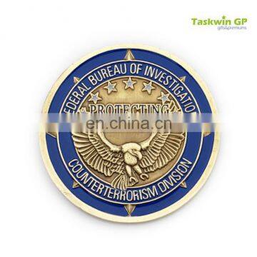 Metal making and Detail clear Souvenir Coin gift