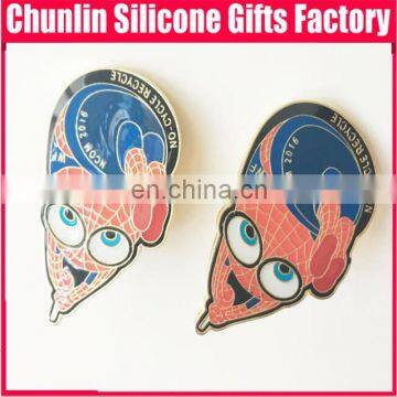 Carved Lapel Pin With Resin photo-2