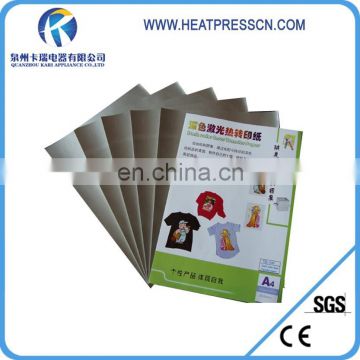 warm peel light transfer paper for light color tshirt