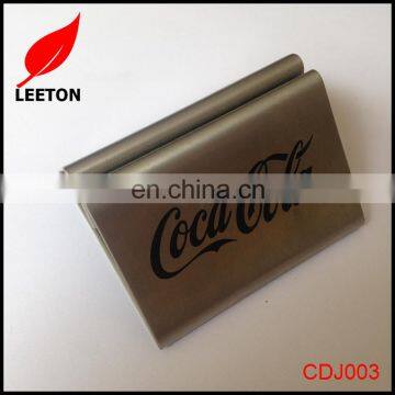 Factory custom stainless steel table menu holder
