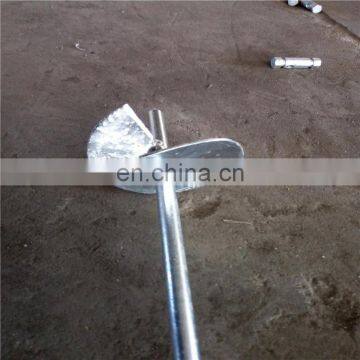 galvanized steel Q235 No Wrench screw anchor rod