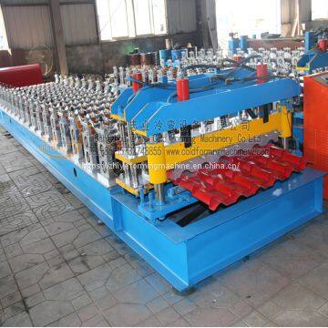 Fully Automatic PPGI Glazed Steel Tile Machine Produced By Zhiye photo-5