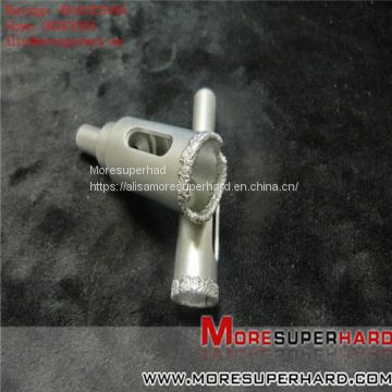 Vacuum brazed diamond drill，blind hole drill, anchor drill    Alisa@moresuperhard.com