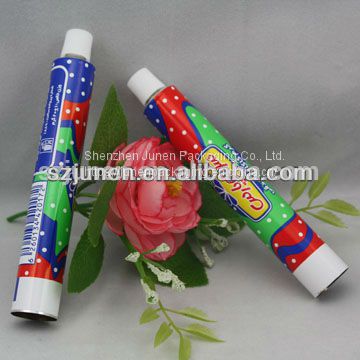 Aluminum Food Chocolate Cream Packaging Tube