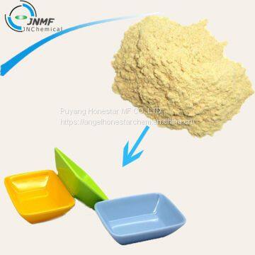 Melamine molding compound powder for melamine crockery process