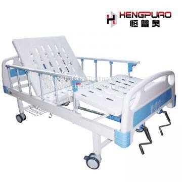 Punching Bed Board Two Cranks Manual Care Hospital Beds for Elderly Patients photo-4