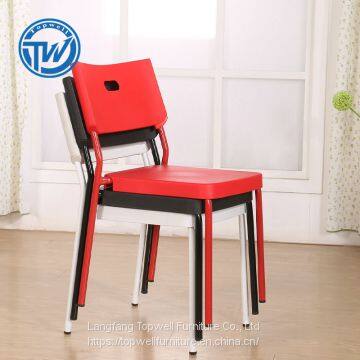 DC-6054 Topwell New Style Plastic Chair Modern Dinng Chair Stackable Chair photo-4