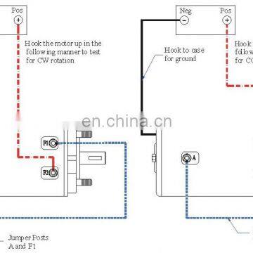 CE Certified Electric 12V DC Motor for Winch 1.4KW photo-3