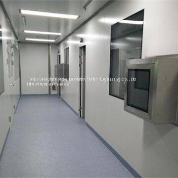 Clean Laboratory/aluninum accessaries in clean room/GMP certification clean workshop/high efficiency particulate air filters/Sightglass