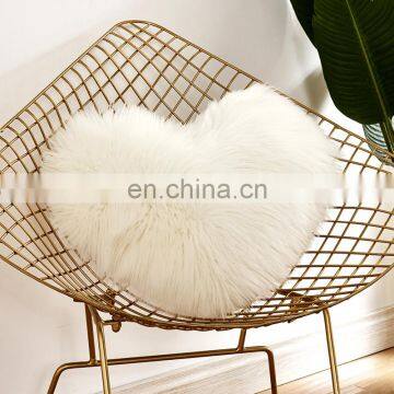 Good Quality Home Decoration Trendy Sheepskin and Comfortable Waist Pillow photo-5