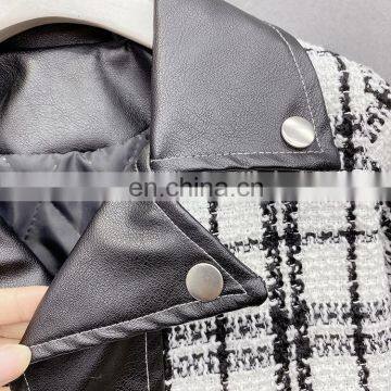 2020 New Product Thickened Plaid Jacket Fashion Girl's Foreign Style Jacket photo-5