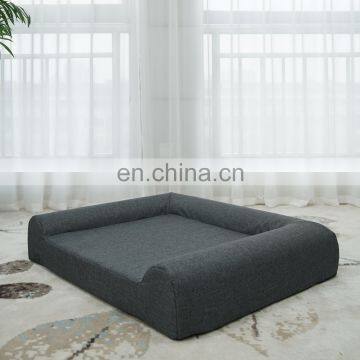 Customized Brand Waterproof Fabric Memory Foam Large Pet Bed photo-4