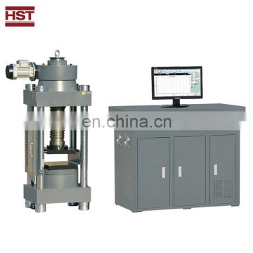 Concrete blocks making compressive strength testing machine