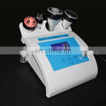 Niansheng 2020 4 in 1 ultrasonic liposuction cavitation vacuum rf slimming machine  body weight loss