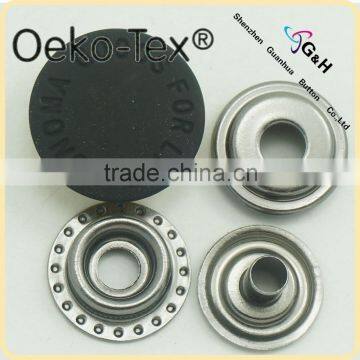 jacket metal snaps