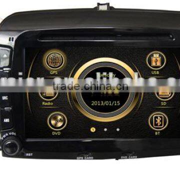 New design Wince 6.0 dual zone car central multimedia for Fiat 500 with GPS/3G/Bluetooth/TV/IPOD/RDS