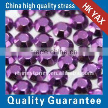 0621L China purple rhinestud hotfix;supply high quality Hotfix rhinestud hot fix octagon;cheap price octagon Hot fix rhinestuds