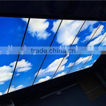 bigger size creative ceiling panel sky and cloud image led light