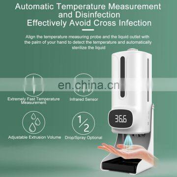 2021 New Boby LCD Display Digital Thermometer Termometro Automatic Soap Dispenser 1200ml k9 Pro Plus Dispensador photo-3