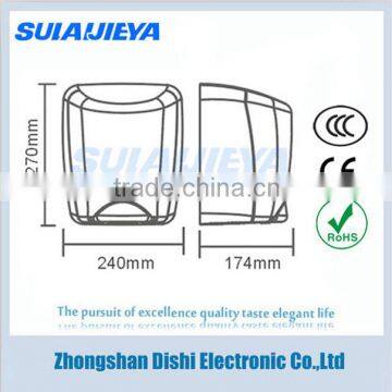 Hotel Bathroom Supplies Wall Mounted High Speed Automatic Electric Hand Dryers photo-6