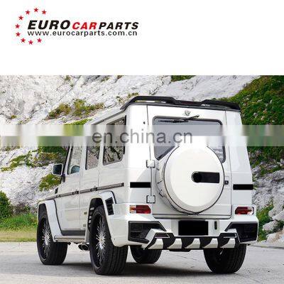 G63 Rear Spoiler W463 WD Style G500 G550 G350d Trunk Lip 1990-2018y Car Rear Spoiler and Back Spoiler Carbon Fiber Material