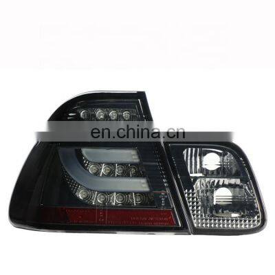 JDM BLACK Color Led Tail Lamp for E46 320 328 325 1998-2001 year 4doors