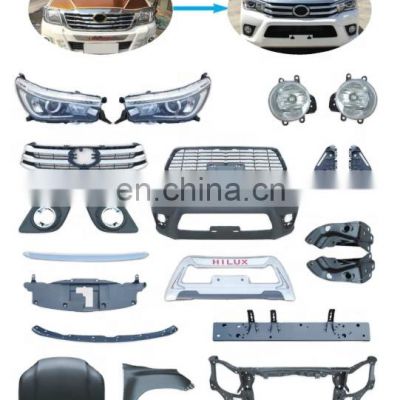 high quality NEW pick-up conversion body kit for toyota hilux VIGO upgrade to REVO