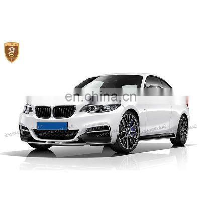 perfect fitment m-performance style body kit fit for bw 2 series PP material