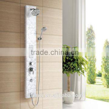 Wall Mounted Stainless Steel Thermostatic Shower Panel Shower Column Set K-1516