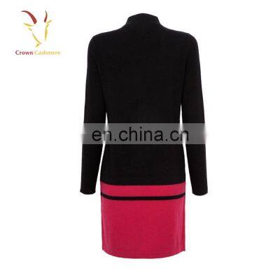 New Design Ladies Cashmere Dress for Winter Long Sweater photo-5