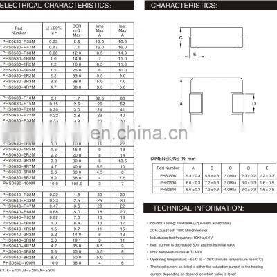 Shielded High Current Power Inductor Low Inductance 68A SMD Chip Inductor photo-3