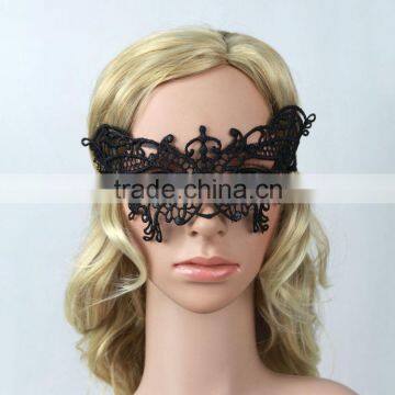 Hot Sale Masquerade Party Women Lace Butterfly Half Face Eye Mask