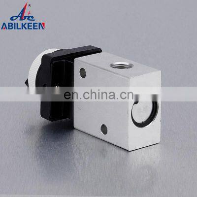 Good Price Pneumatic Valve Supplier Stainless Steel G1/4 JM322TB Selector Push Button Control Mechanical Valve