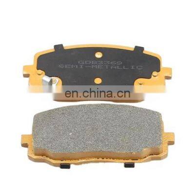 Korea auto parts front ceramic brake pad 58101-07A10 for Kia Picanto auto brake systems