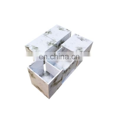 Luxury marble gift box packaging cardboard jewelry sunglass packing box