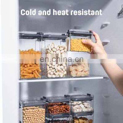 6 Pcs Set Canisters Containers Storage Keep Your Kitchen Fresh With This Goods Grips POP Airtight Plastic Tank Set photo-5