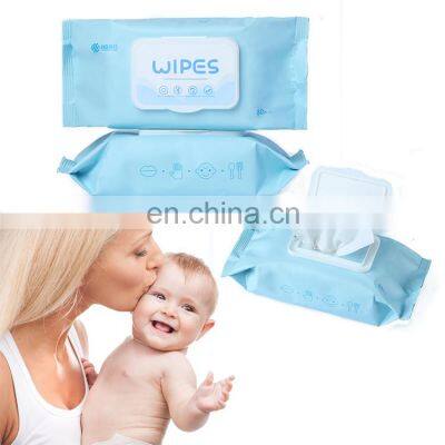 OEM Mother Care Baby Wet Wipes for Baby Newborns 100% Additive Free Wholesale Price Cheaper Soft Cloth Wet Tissue Custom